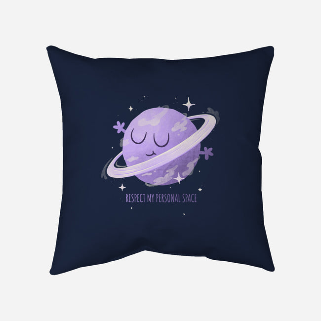 Respect My Personal Space-none removable cover throw pillow-zawitees