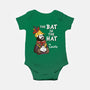 The Bat In The Hat-baby basic onesie-Nemons