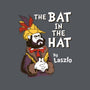 The Bat In The Hat-womens fitted tee-Nemons