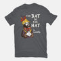 The Bat In The Hat-womens fitted tee-Nemons