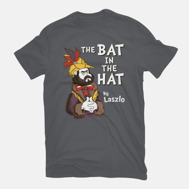 The Bat In The Hat-mens basic tee-Nemons