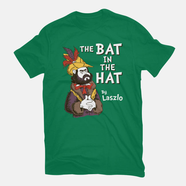 The Bat In The Hat-womens basic tee-Nemons