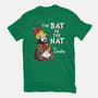 The Bat In The Hat-womens basic tee-Nemons