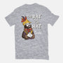 The Bat In The Hat-womens fitted tee-Nemons