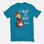The Bat In The Hat-womens basic tee-Nemons