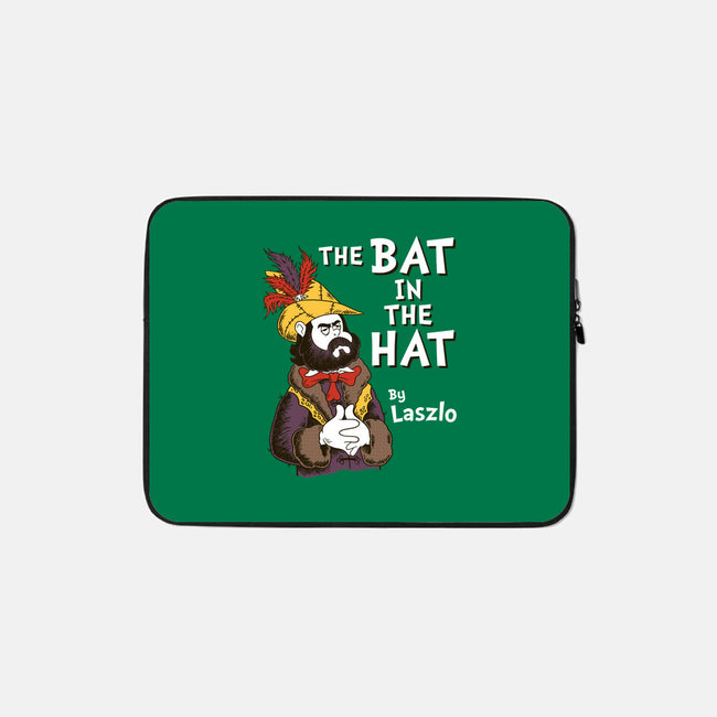 The Bat In The Hat-none zippered laptop sleeve-Nemons