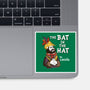 The Bat In The Hat-none glossy sticker-Nemons