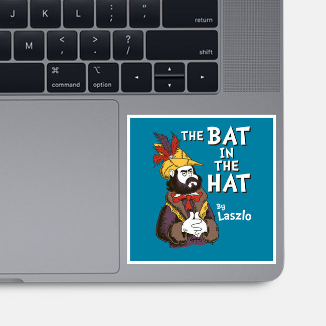 The Bat In The Hat-none glossy sticker-Nemons