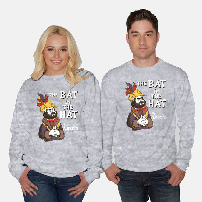 The Bat In The Hat-unisex crew neck sweatshirt-Nemons