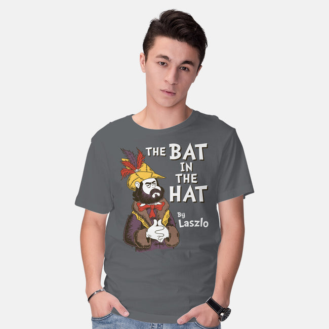 The Bat In The Hat-mens basic tee-Nemons