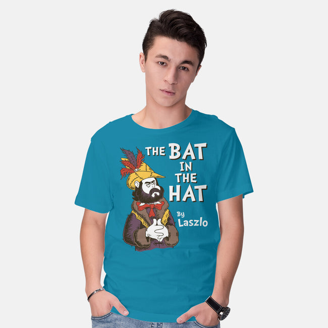 The Bat In The Hat-mens basic tee-Nemons