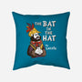 The Bat In The Hat-none removable cover w insert throw pillow-Nemons