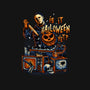 Is It Halloween Yet-none fleece blanket-glitchygorilla