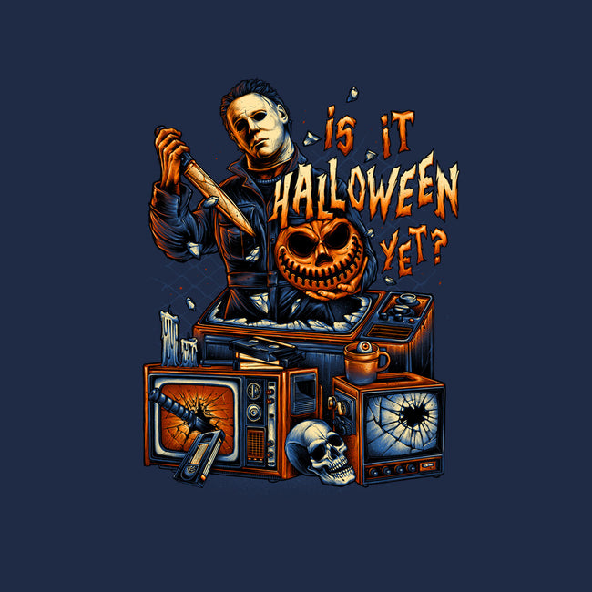 Is It Halloween Yet-mens premium tee-glitchygorilla