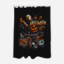 Is It Halloween Yet-none polyester shower curtain-glitchygorilla