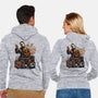 Is It Halloween Yet-unisex zip-up sweatshirt-glitchygorilla