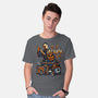 Is It Halloween Yet-mens basic tee-glitchygorilla