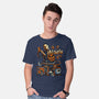 Is It Halloween Yet-mens basic tee-glitchygorilla