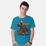 Is It Halloween Yet-mens basic tee-glitchygorilla