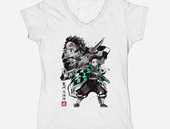 Slayer Tanjiro Sumi-E