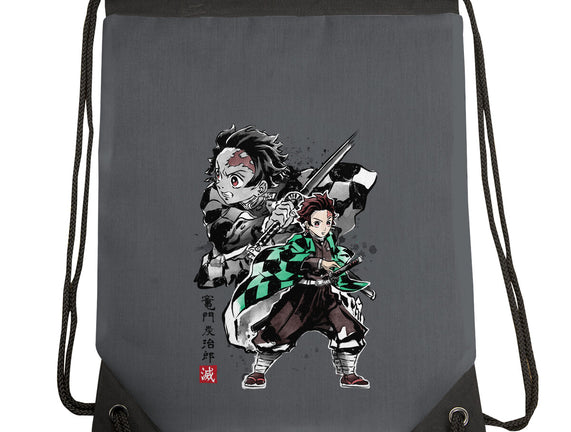 Slayer Tanjiro Sumi-E