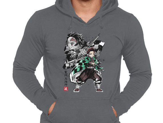 Slayer Tanjiro Sumi-E