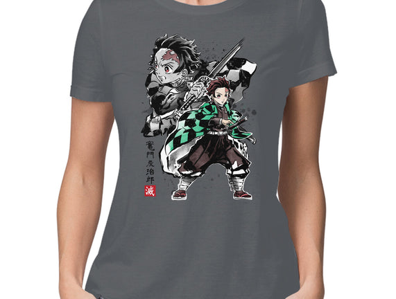 Slayer Tanjiro Sumi-E