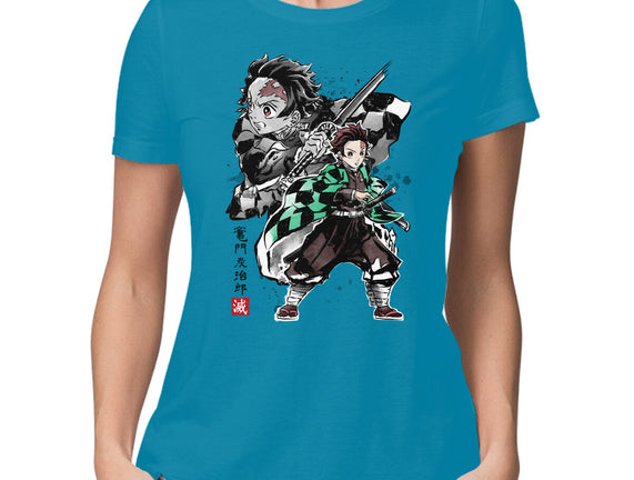 Slayer Tanjiro Sumi-E