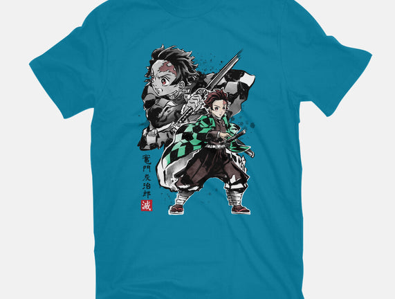 Slayer Tanjiro Sumi-E