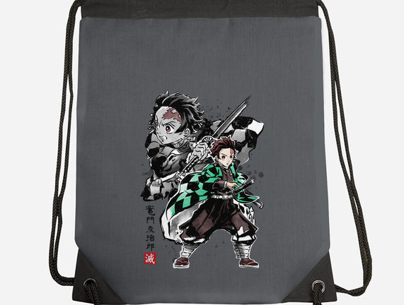 Slayer Tanjiro Sumi-E