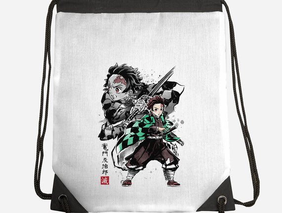 Slayer Tanjiro Sumi-E