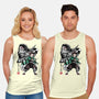 Slayer Tanjiro Sumi-E-unisex basic tank-DrMonekers