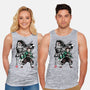 Slayer Tanjiro Sumi-E-unisex basic tank-DrMonekers