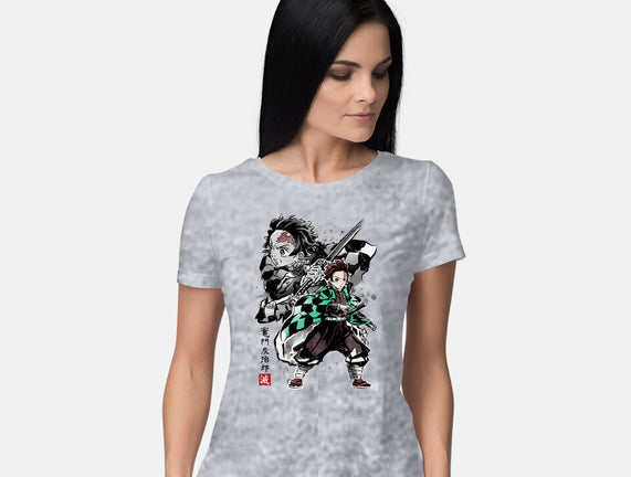 Slayer Tanjiro Sumi-E