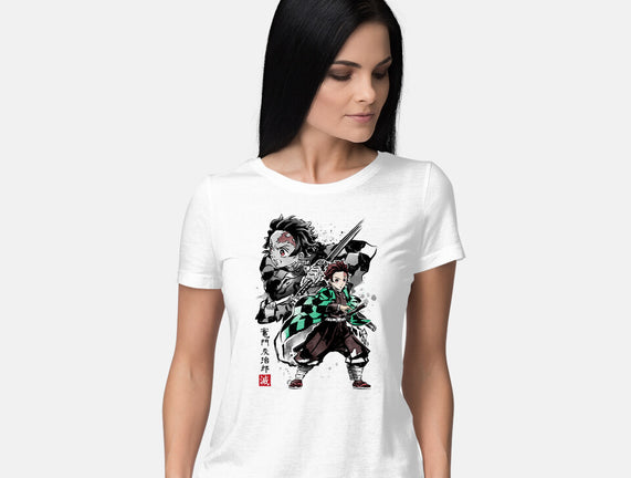 Slayer Tanjiro Sumi-E