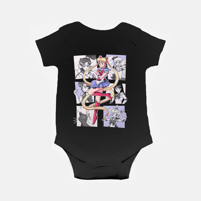 Sailor Comics-baby basic onesie-Arigatees