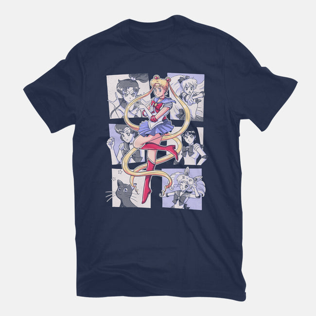 Sailor Comics-womens basic tee-Arigatees