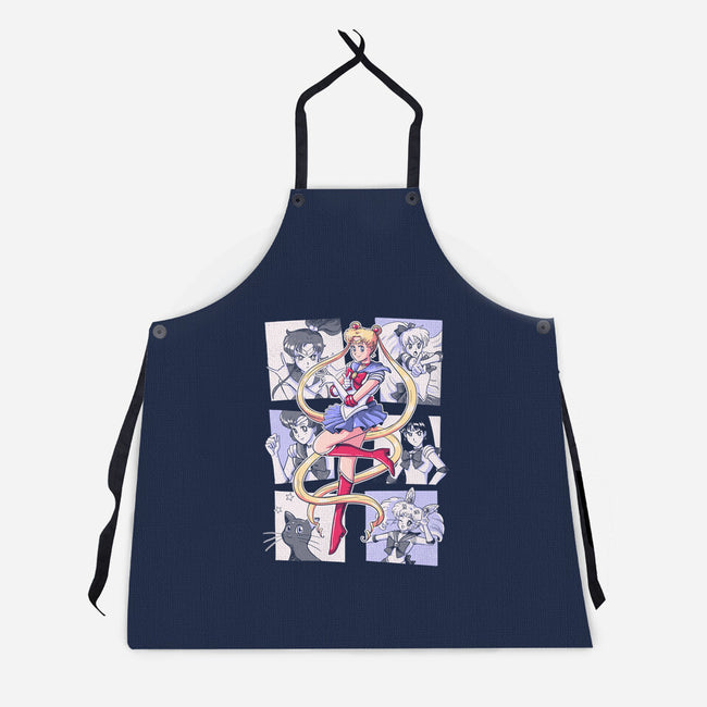 Sailor Comics-unisex kitchen apron-Arigatees