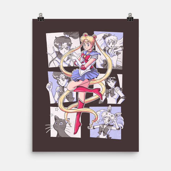 Sailor Comics-none matte poster-Arigatees