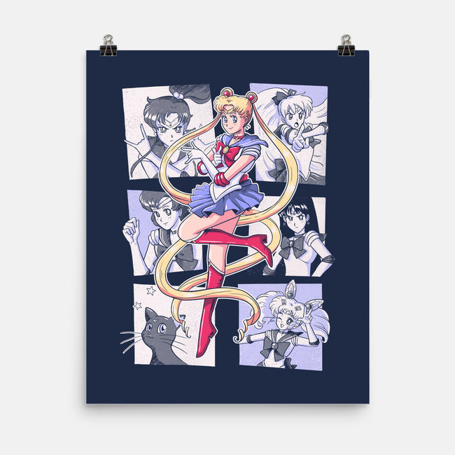 Sailor Comics-none matte poster-Arigatees