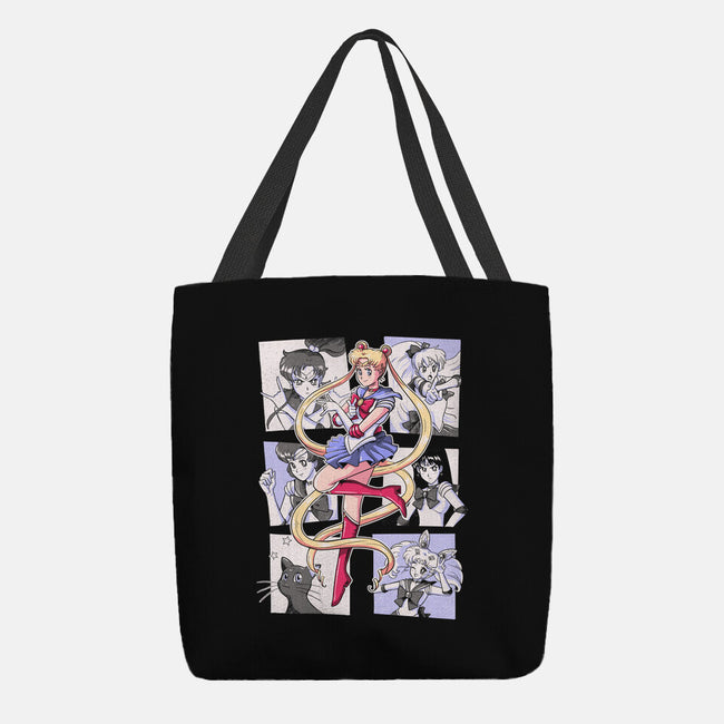 Sailor Comics-none basic tote-Arigatees