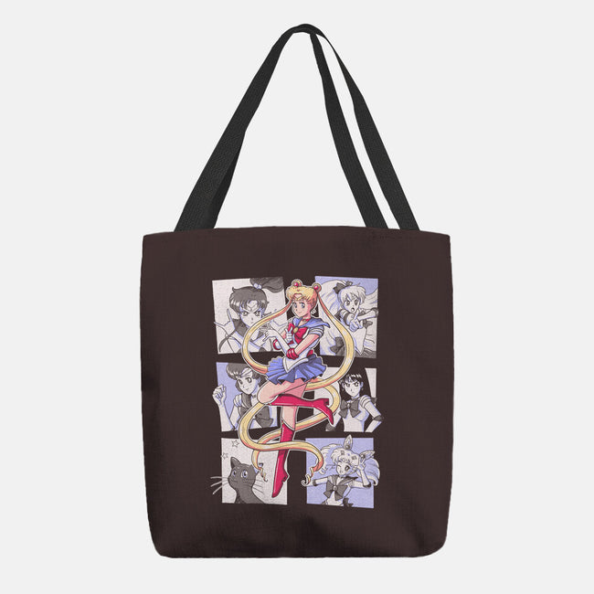 Sailor Comics-none basic tote-Arigatees
