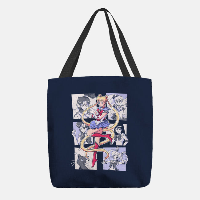 Sailor Comics-none basic tote-Arigatees