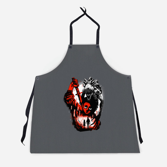 Dark Okkotsu-unisex kitchen apron-IKILO