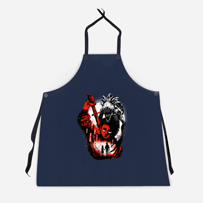 Dark Okkotsu-unisex kitchen apron-IKILO