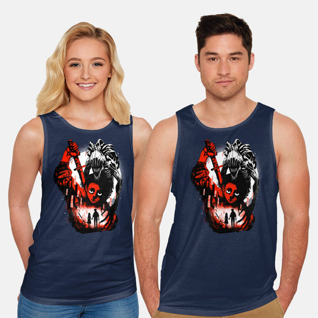 Dark Okkotsu-unisex basic tank-IKILO
