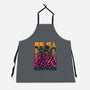 Titan Fight-unisex kitchen apron-alanside