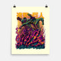 Titan Fight-none matte poster-alanside