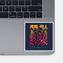 Titan Fight-none glossy sticker-alanside