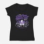 Just One More Cat Ritual-womens v-neck tee-eduely